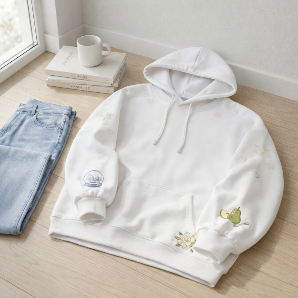 Zayne Aesthetic | Embroidered Hoodie | LADS