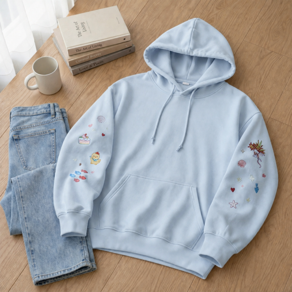 Rafayel Aesthetic | Embroidered Hoodie | LADS
