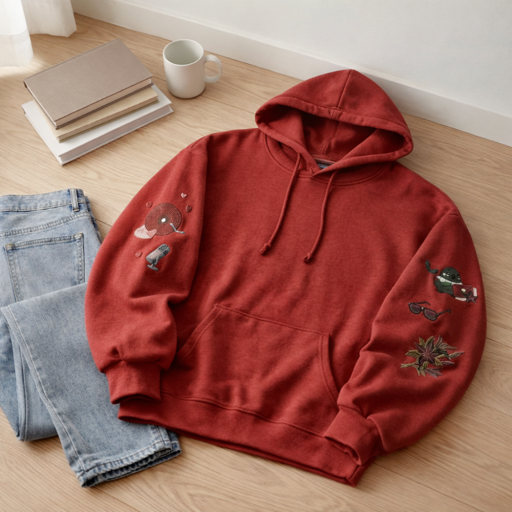 Sylus Aesthetic Embroidered Hoodie | Love and Deepspace