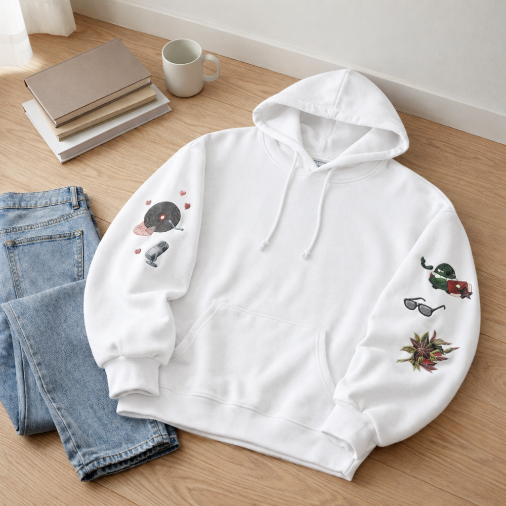 Sylus Aesthetic Embroidered Hoodie | Love and Deepspace