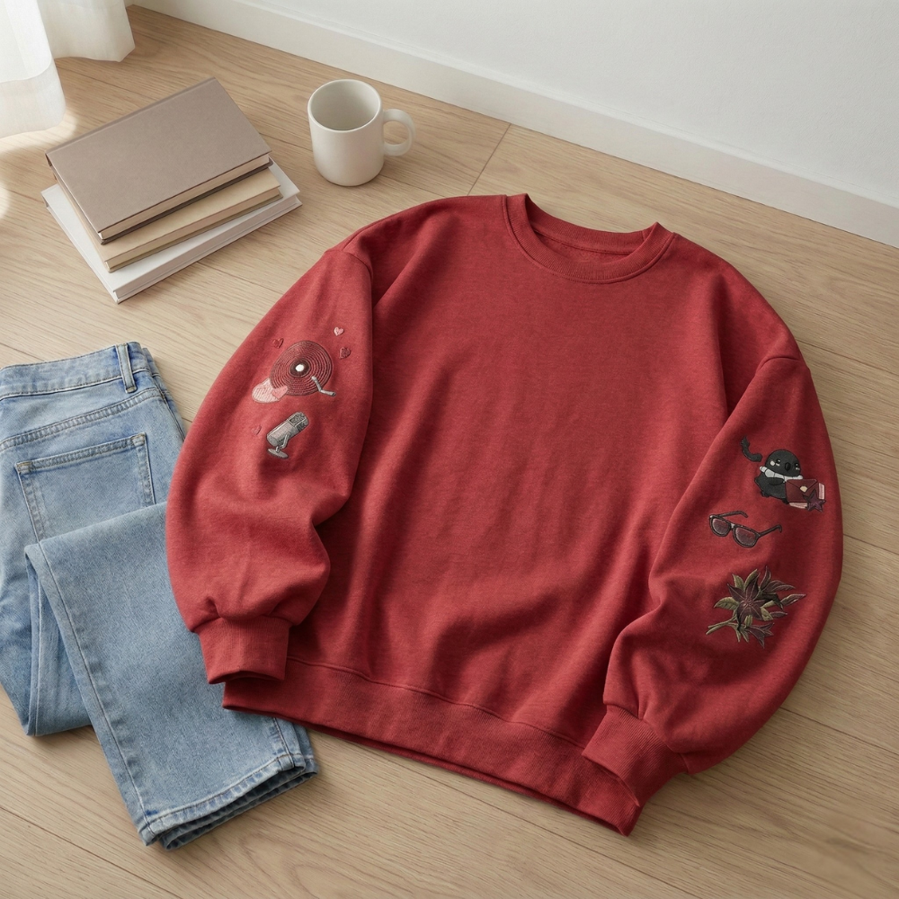 Sylus Aesthetic Embroidered sweatshirt | Love and Deepspace